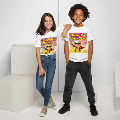 Rolling Pin Rock Star V1 | Youth t-shirt Apparel > Kids' T-Shirts ZomaModa