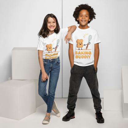 Baking Buddy V2 | Youth t-shirt Apparel > Kids' T-Shirts ZomaModa
