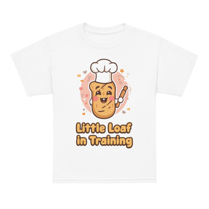 Little Loaf in Training V2 | Youth t-shirt White Apparel > Kids' T-Shirts ZomaModa