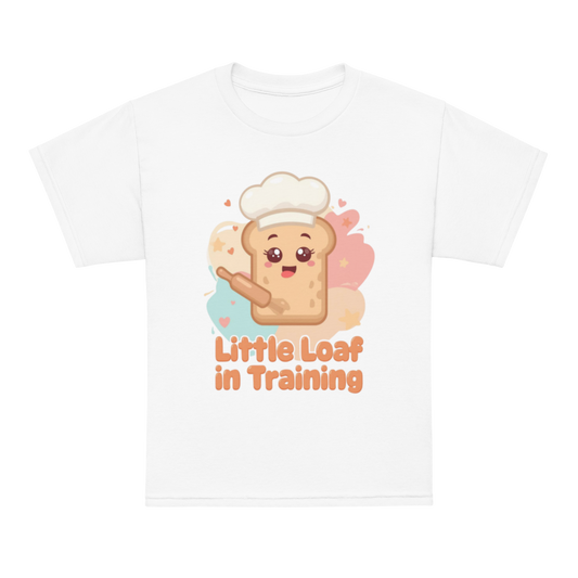 Little Loaf in Training V3 | Youth t-shirt White Apparel > Kids' T-Shirts ZomaModa