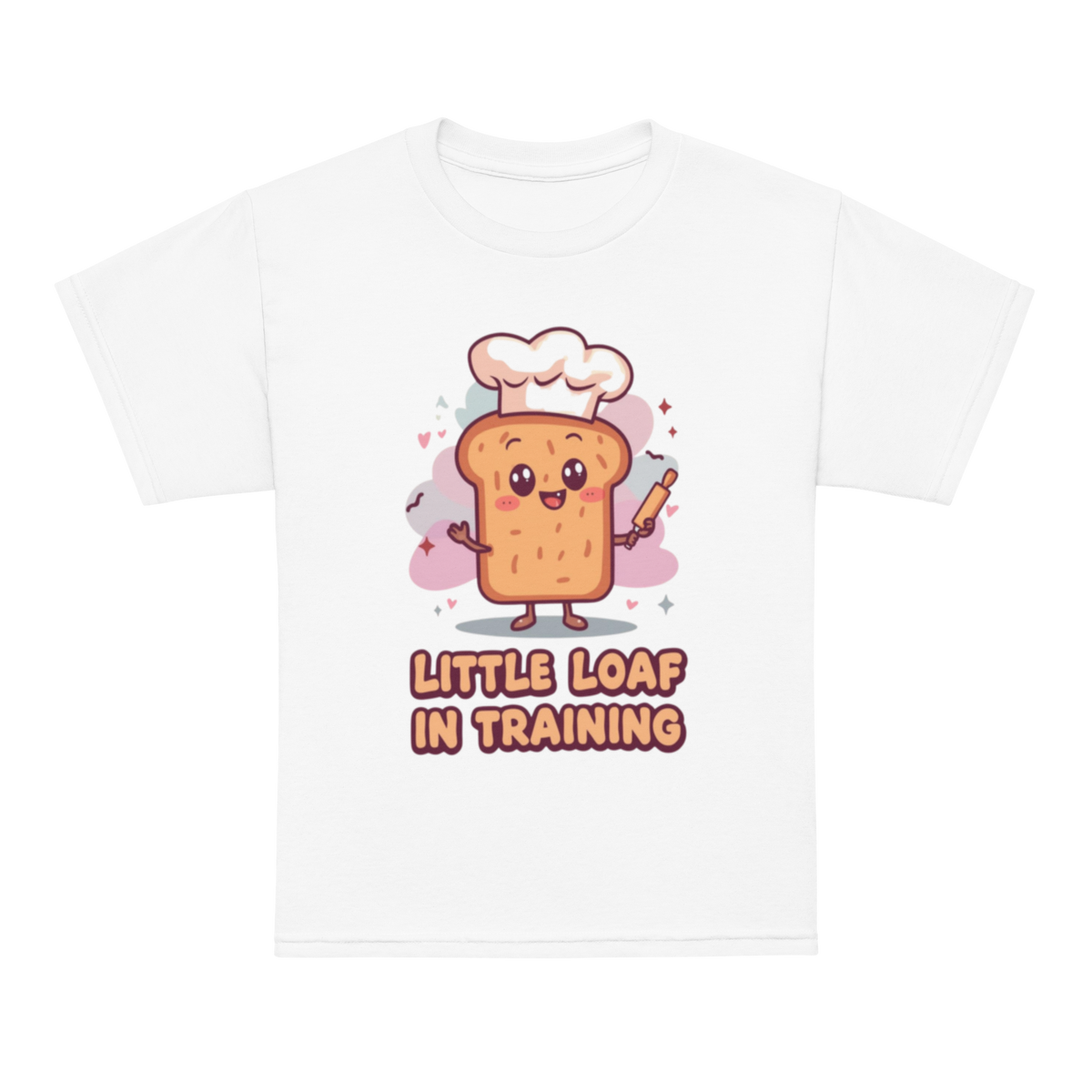 Little Loaf in Training V4 | Youth t-shirt White Apparel > Kids' T-Shirts ZomaModa