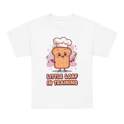 Little Loaf in Training V4 | Youth t-shirt White Apparel > Kids' T-Shirts ZomaModa