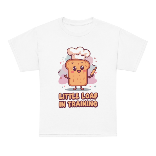 Little Loaf in Training V4 | Youth t-shirt White Apparel > Kids' T-Shirts ZomaModa