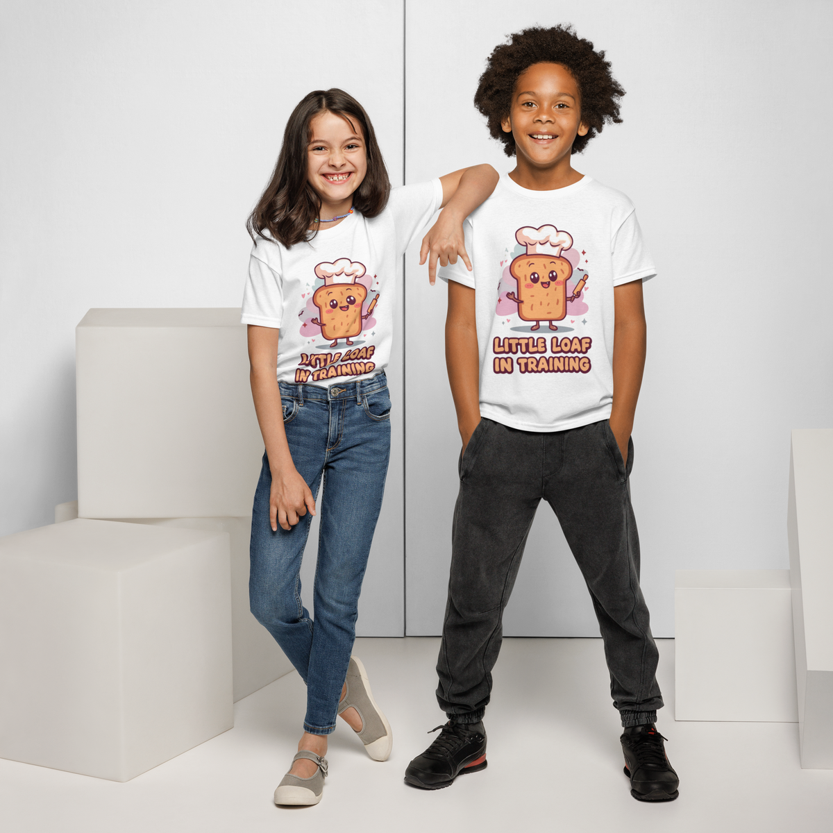 Little Loaf in Training V4 | Youth t-shirt Apparel > Kids' T-Shirts ZomaModa