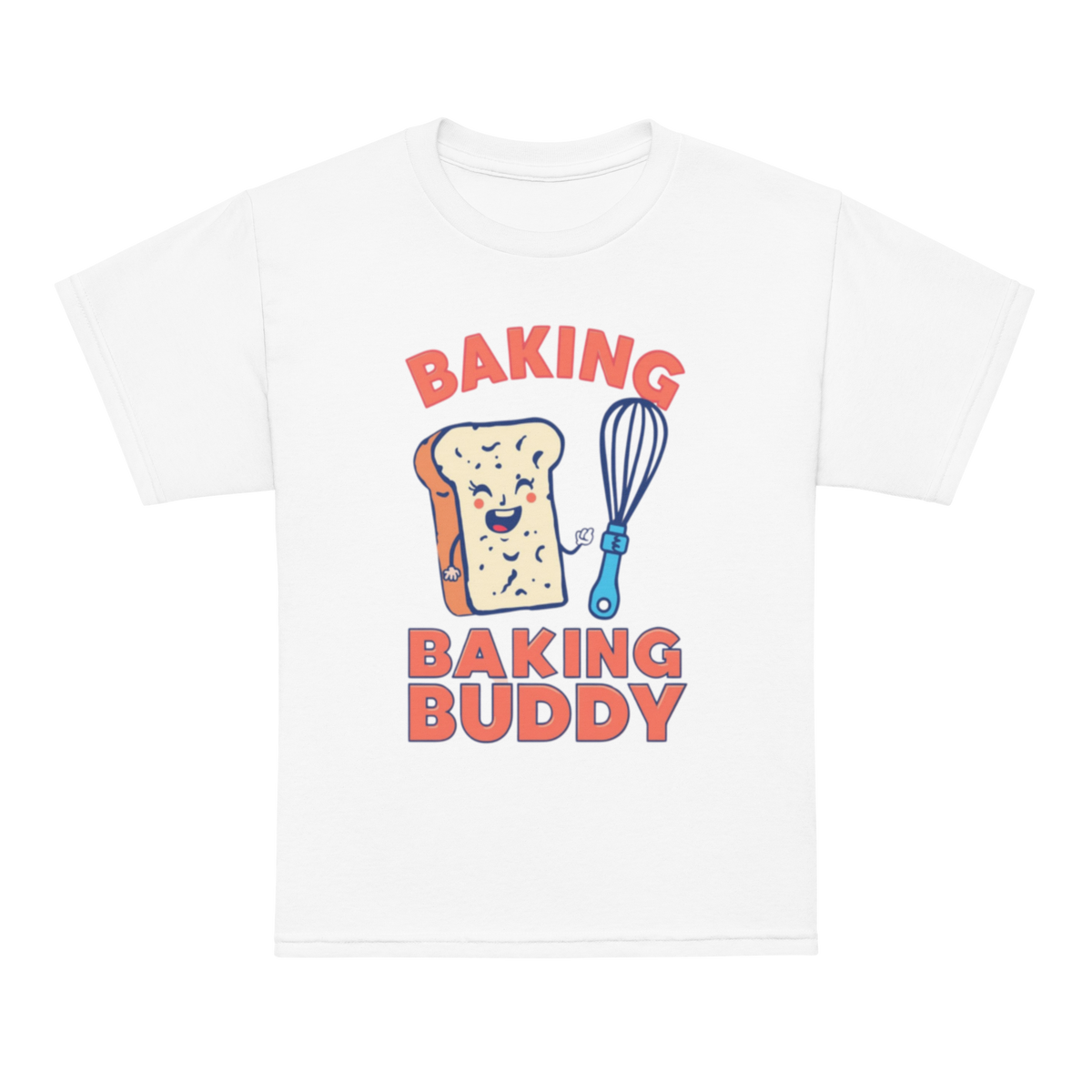 Baking Buddy V3 | Youth t-shirt White Apparel > Kids' T-Shirts ZomaModa
