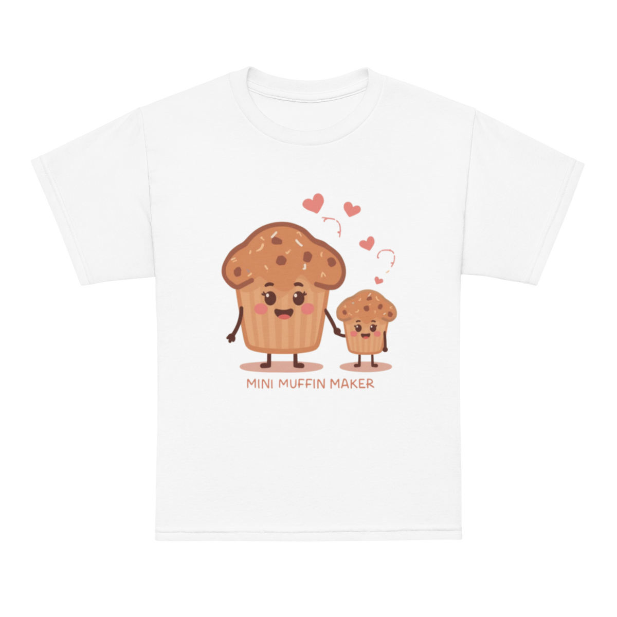 Mini Muffin Maker V3 | Youth t-shirt White Apparel > Kids' T-Shirts ZomaModa