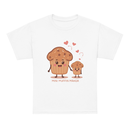 Mini Muffin Maker V3 | Youth t-shirt White Apparel > Kids' T-Shirts ZomaModa