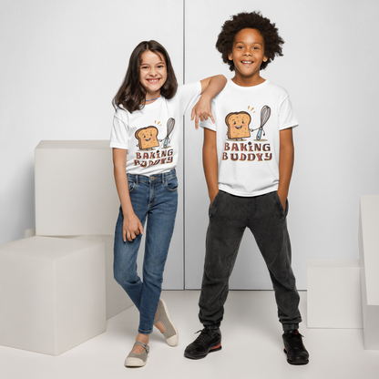 Baking Buddy V4 | Youth t-shirt Apparel > Kids' T-Shirts ZomaModa