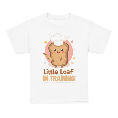 Little Loaf in Training V5 | Youth t-shirt White Apparel > Kids' T-Shirts ZomaModa