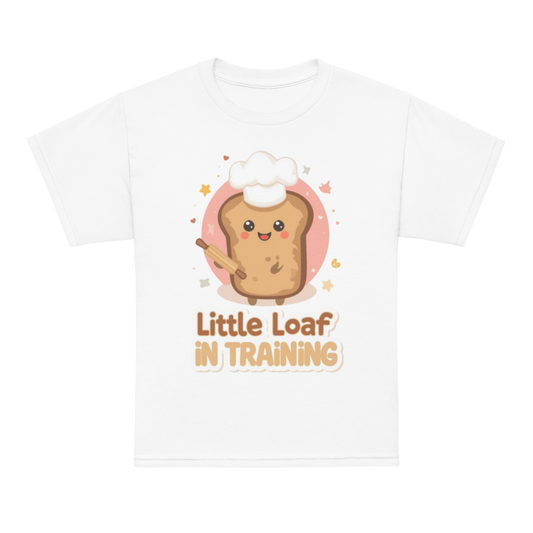 Little Loaf in Training V5 | Youth t-shirt White Apparel > Kids' T-Shirts ZomaModa
