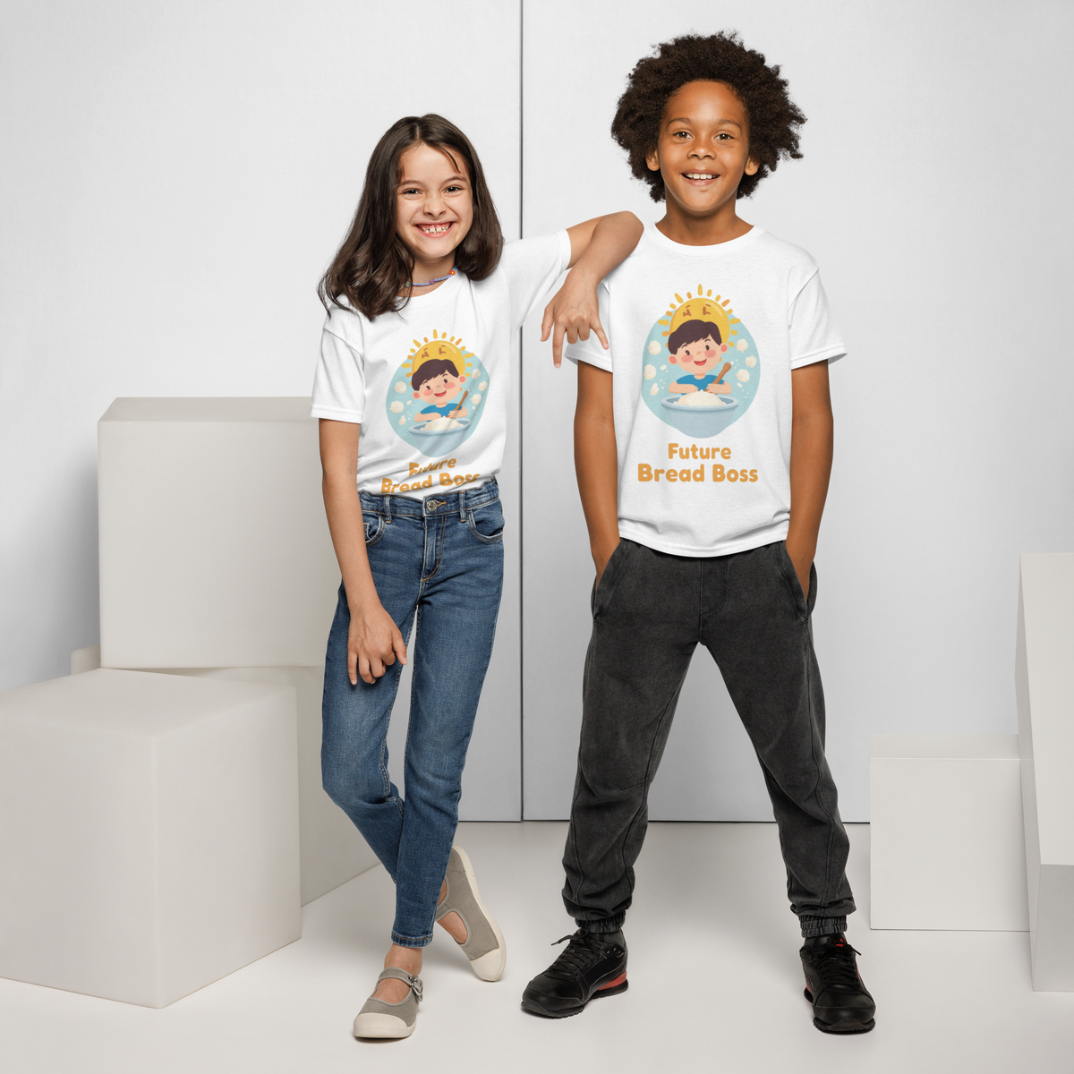 Future Bread Boss V3 | Youth t-shirt Apparel > Kids' T-Shirts ZomaModa