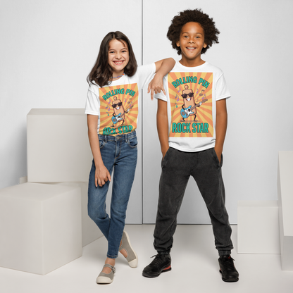 Rolling Pin Rock Star V5 | Youth t-shirt Apparel > Kids' T-Shirts ZomaModa