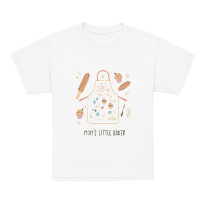 Mom’s Little Baker V4 | Youth t-shirt White Apparel > Kids' T-Shirts ZomaModa