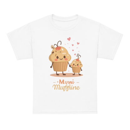 Mini Muffin Maker V4 | Youth t-shirt White Apparel > Kids' T-Shirts ZomaModa