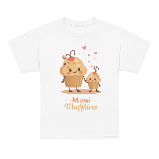 Mini Muffin Maker V4 | Youth t-shirt White Apparel > Kids' T-Shirts ZomaModa