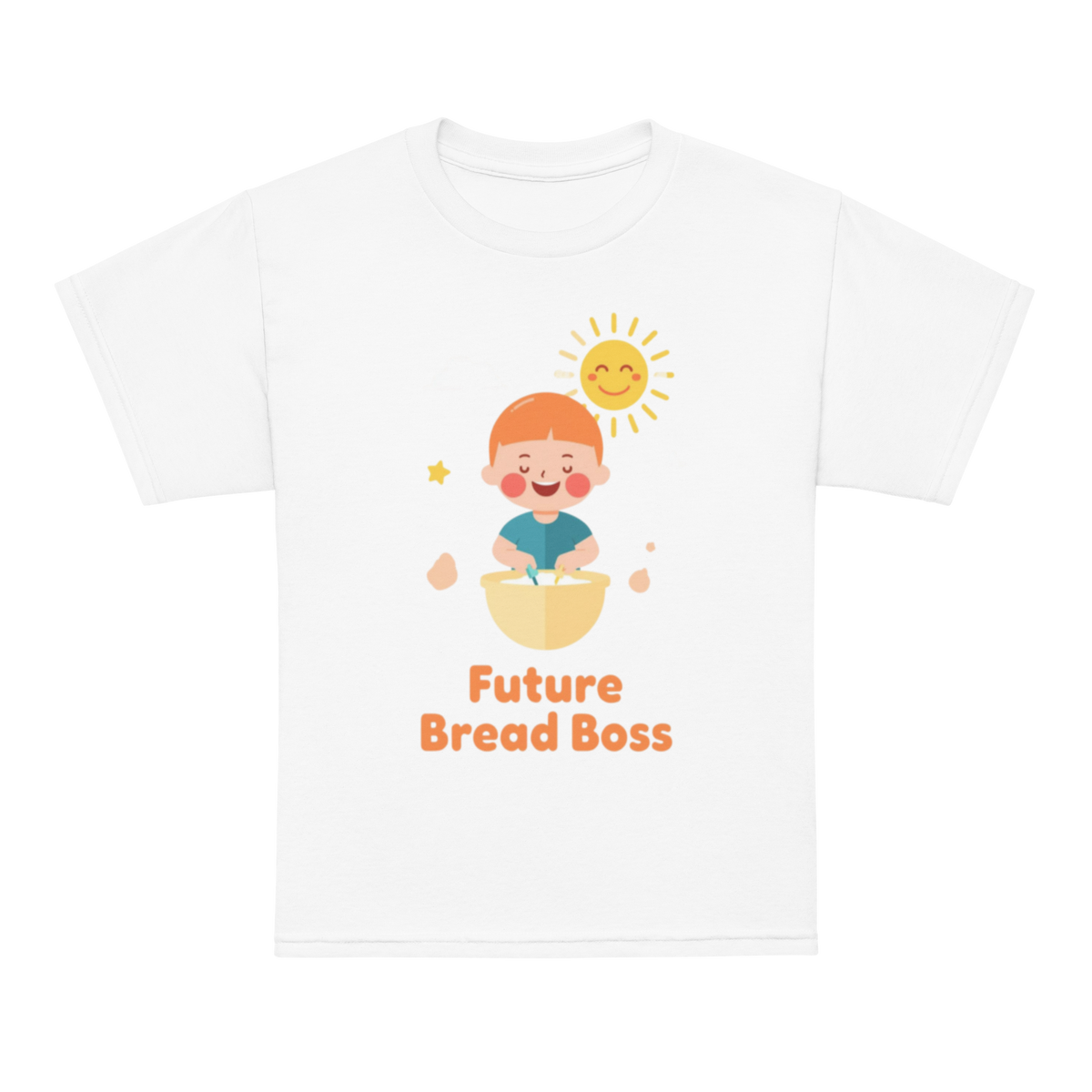 Future Bread Boss V4 | Youth t-shirt White Apparel > Kids' T-Shirts ZomaModa