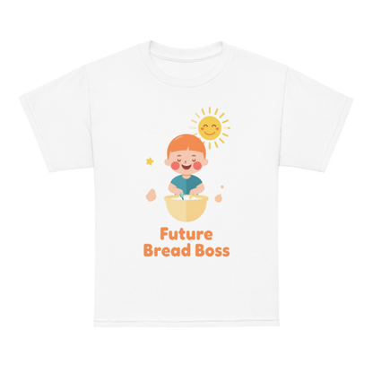 Future Bread Boss V4 | Youth t-shirt White Apparel > Kids' T-Shirts ZomaModa