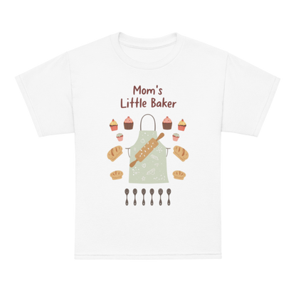 Mom’s Little Baker V5 | Youth t-shirt White Apparel > Kids' T-Shirts ZomaModa