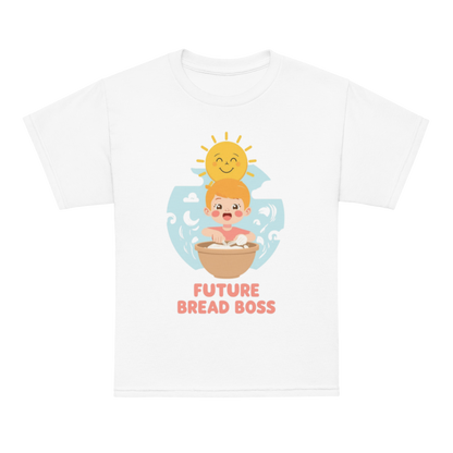Future Bread Boss V5 | Youth t-shirt White Apparel > Kids' T-Shirts ZomaModa