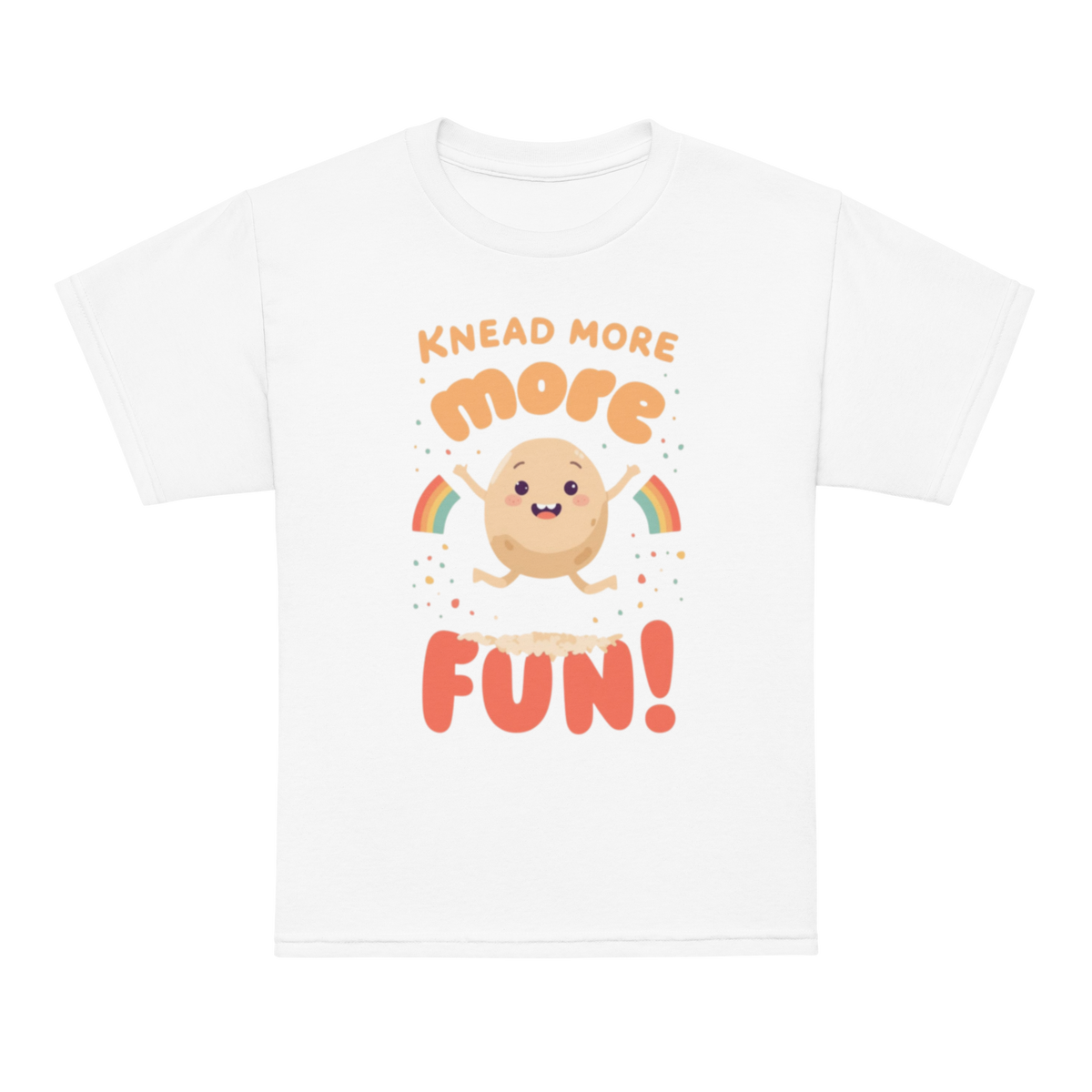 Knead More Fun V5 | Youth t-shirt White Apparel > Kids' T-Shirts ZomaModa