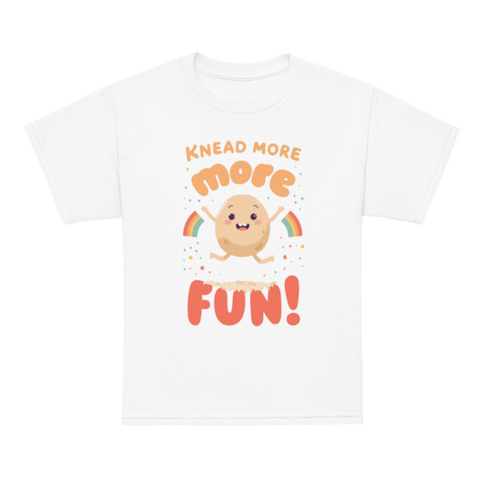 Knead More Fun V5 | Youth t-shirt White Apparel > Kids' T-Shirts ZomaModa